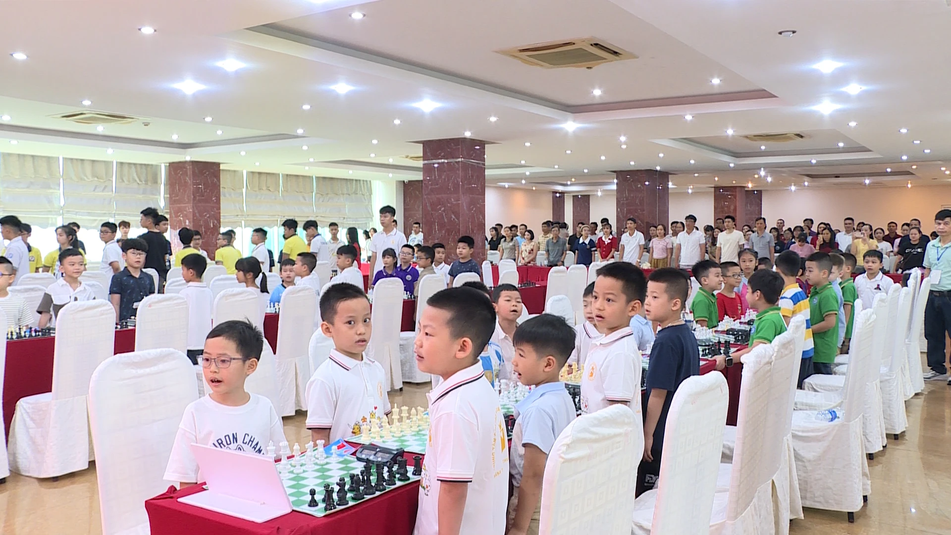 Sôi nổi Giải Cờ vua tìm kiếm tài năng tranh Cup Chiến binh tí hon lần thứ V, năm 2026