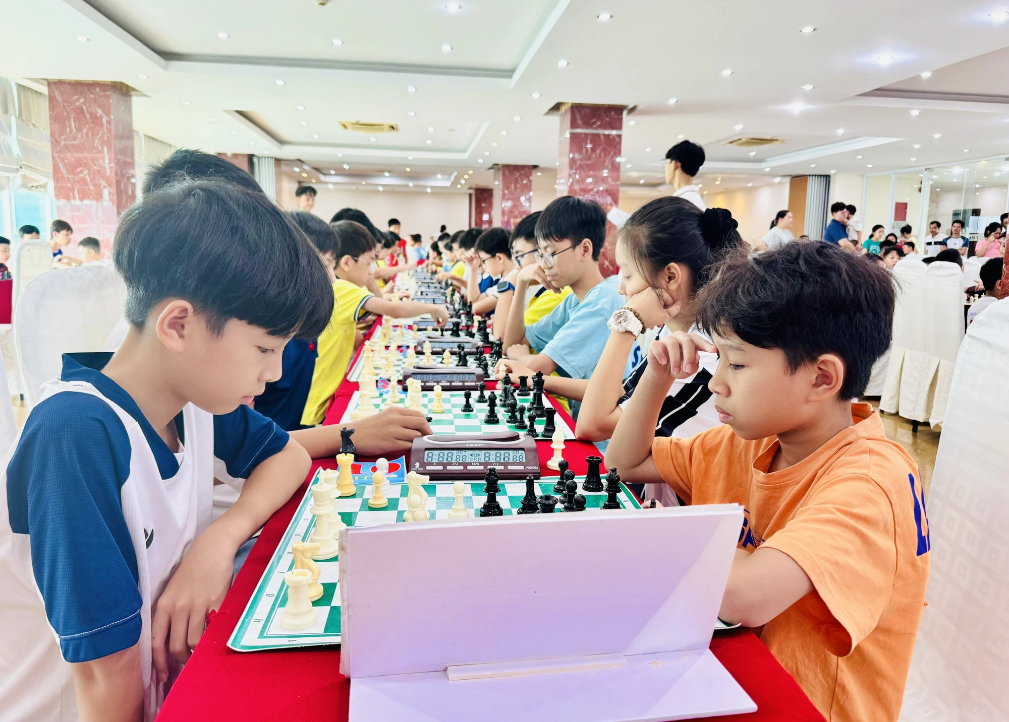 Sôi nổi Giải Cờ vua tìm kiếm tài năng tranh Cup Chiến binh tí hon lần thứ V, năm 2026