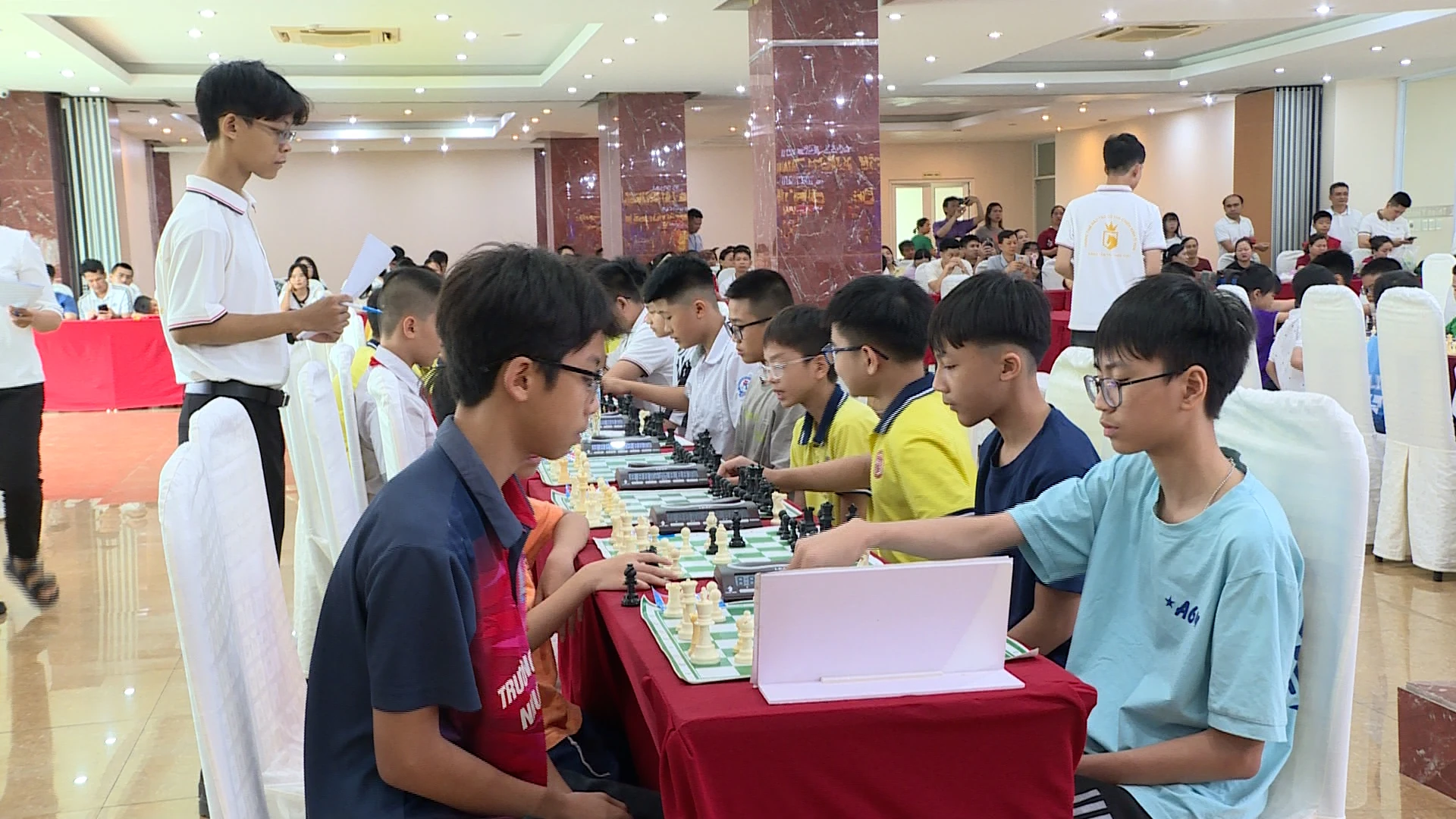 Sôi nổi Giải Cờ vua tìm kiếm tài năng tranh Cup Chiến binh tí hon lần thứ V, năm 2026