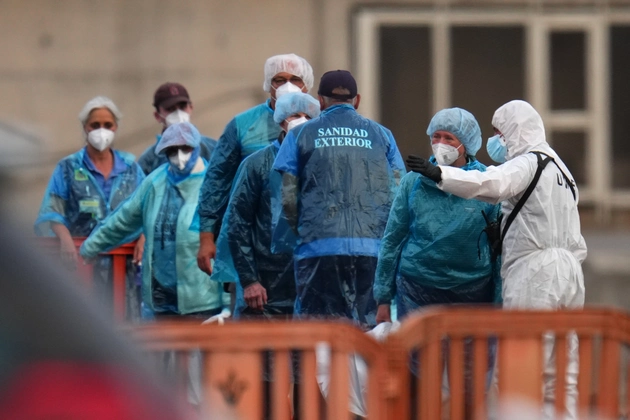Một người Mỹ, một người Pháp trên tàu du lịch bị ảnh hưởng bởi virus Hanta có kết quả xét nghiệm dương tính