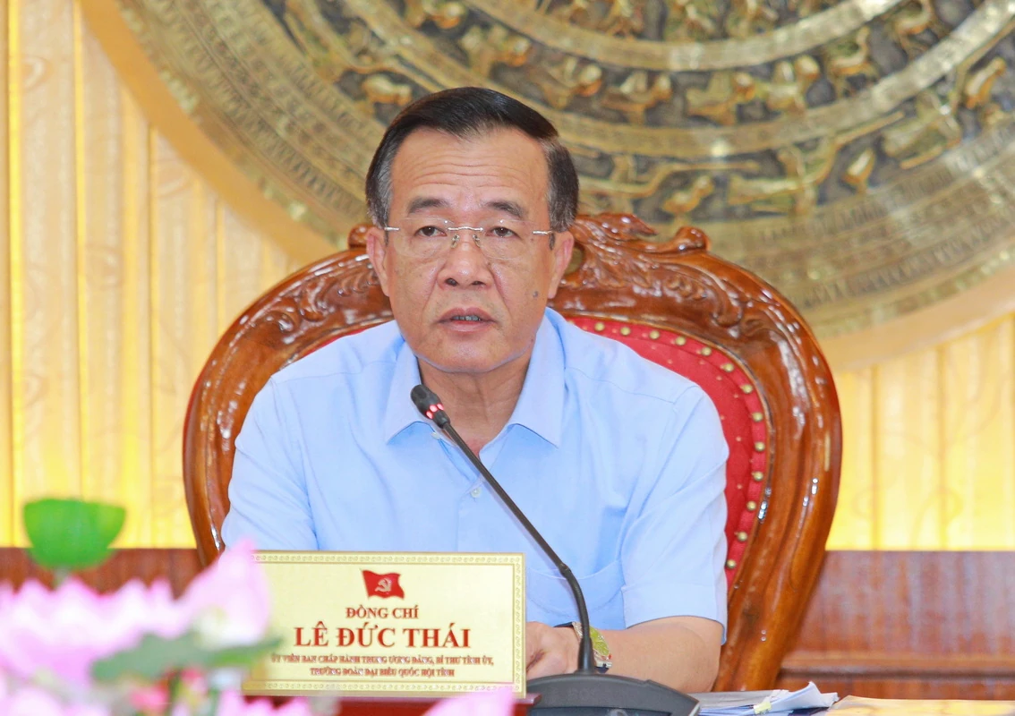 Bí thư Tỉnh ủy Lê Đức Thái: Điều chỉnh quy hoạch phải mở ra không gian phát triển mới