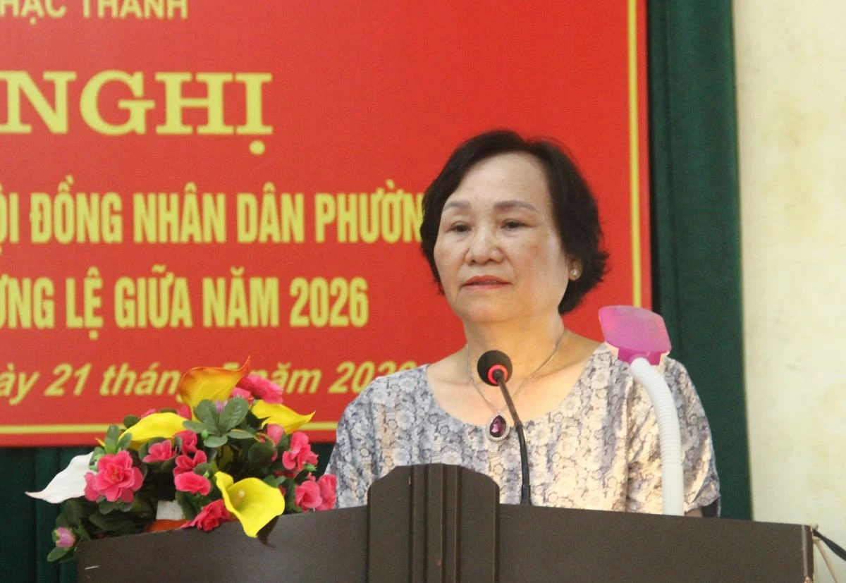 Tổ đại biểu số 3 HĐND phường Hạc Thành tiếp xúc cử tri trước kỳ họp thường lệ giữa năm 2026