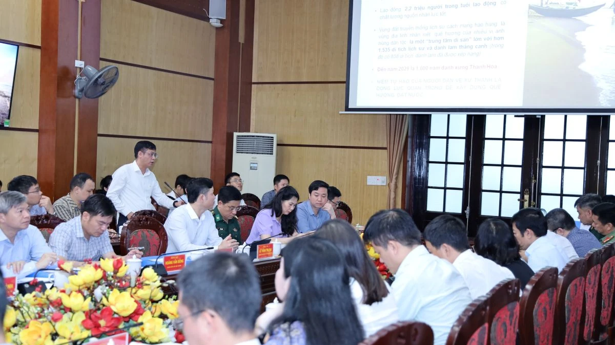 Thẩm định hồ sơ điều chỉnh Quy hoạch tỉnh Thanh Hóa thời kỳ 2021-2030, tầm nhìn đến năm 2045