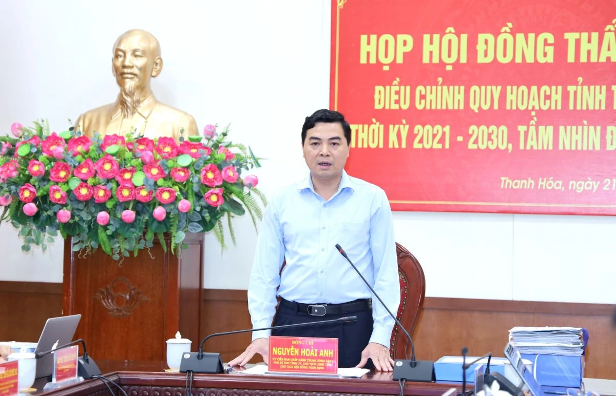 Thẩm định hồ sơ điều chỉnh Quy hoạch tỉnh Thanh Hóa thời kỳ 2021-2030, tầm nhìn đến năm 2045