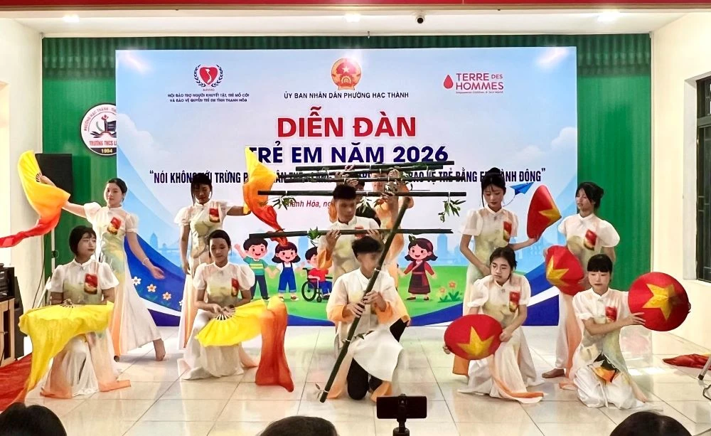 Chung tay xây dựng môi trường an toàn, yêu thương và không bạo lực với trẻ em