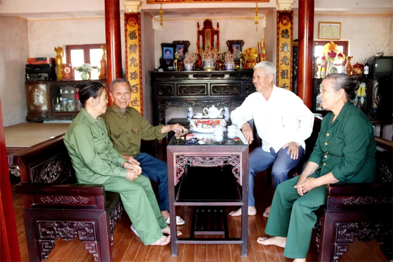 Cựu TNXP nêu gương sáng, làm theo lời Bác