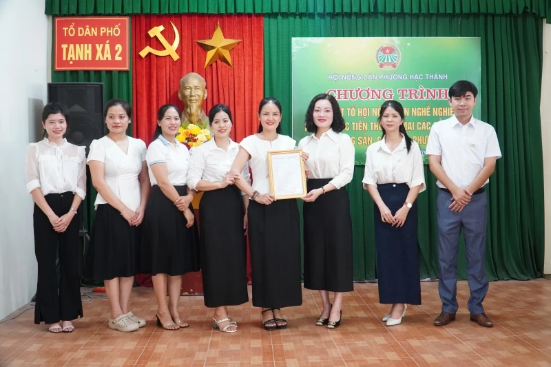 Ra mắt Tổ hội Nông dân nghề nghiệp kết nối, xúc tiến thương mại các sản phẩm nông sản