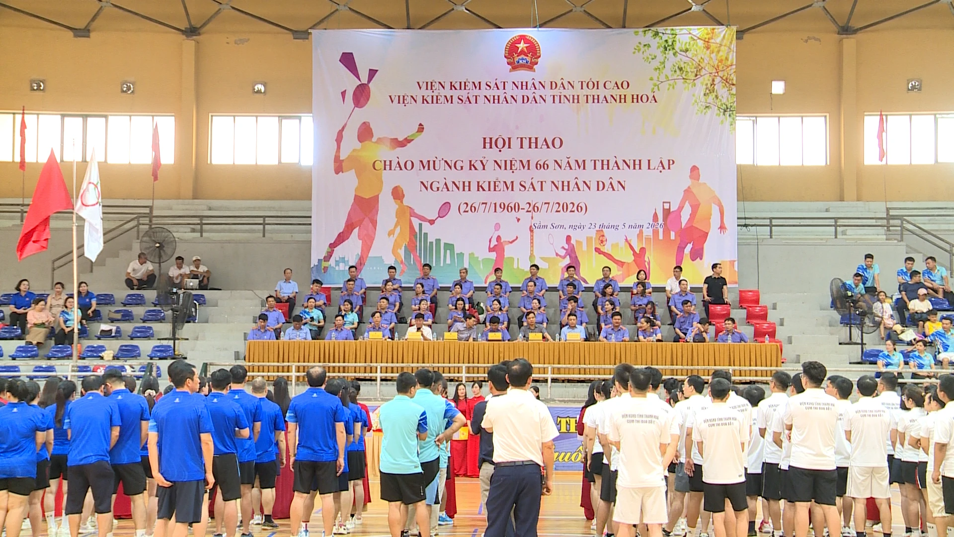 Hội thao chào mừng kỷ niệm 66 năm thành lập Ngành Kiểm sát Nhân dân