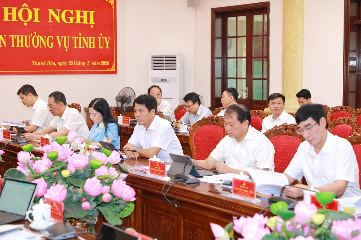 Ban Thường vụ Tỉnh ủy cho ý kiến nhiều nội dung quan trọng về giáo dục, sắp xếp bộ máy và đầu tư phát triển