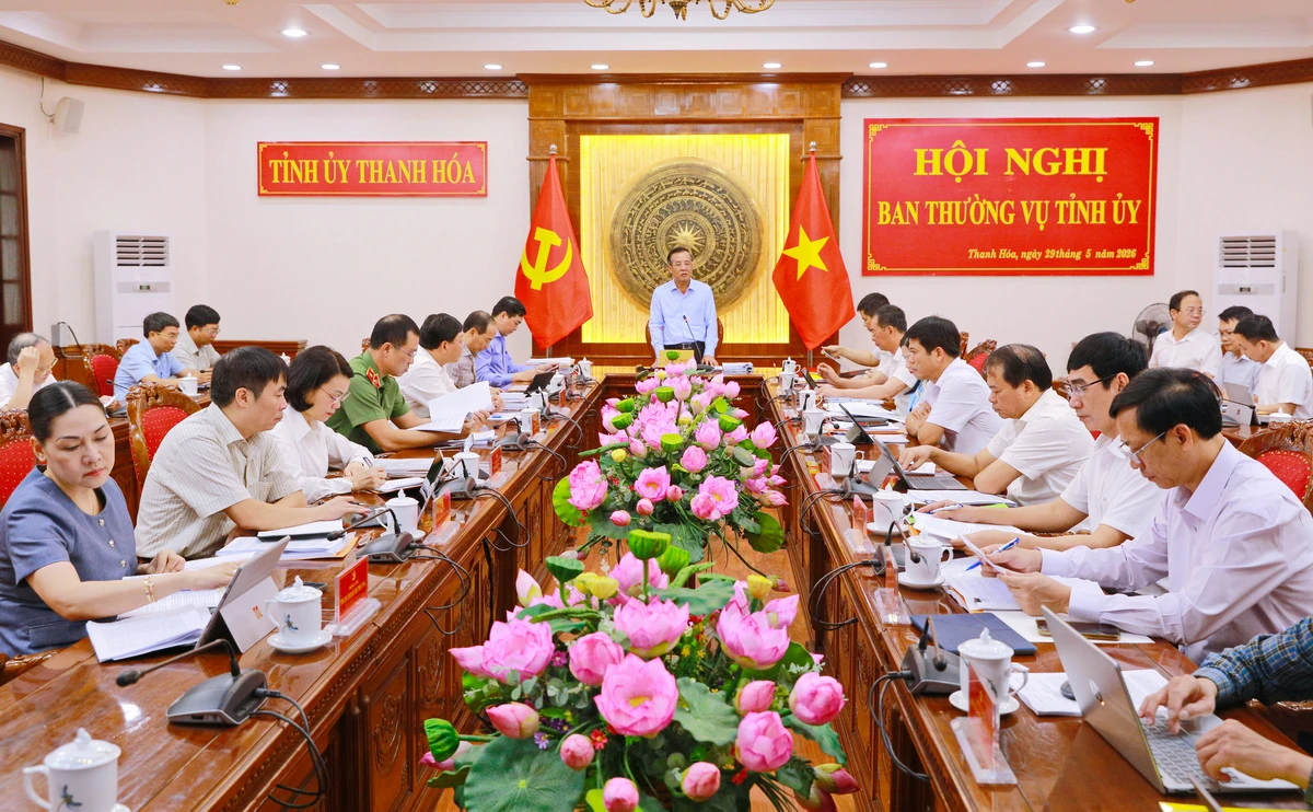 Ban Thường vụ Tỉnh ủy cho ý kiến nhiều nội dung quan trọng về giáo dục, sắp xếp bộ máy và đầu tư phát triển