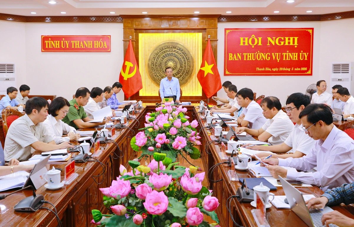 Ban Thường vụ Tỉnh ủy cho ý kiến nhiều nội dung quan trọng về giáo dục, sắp xếp bộ máy và đầu tư phát triển