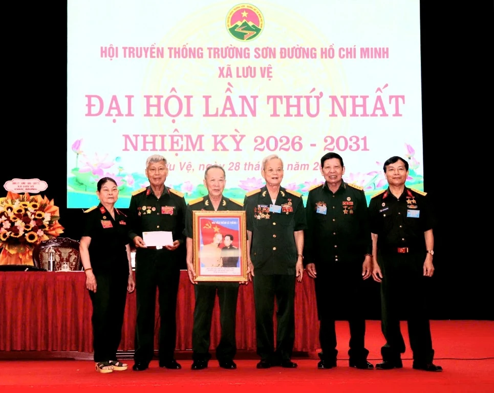Hội Truyền thống Trường Sơn - Đường Hồ Chí Minh xã Lưu Vệ thực hiện tốt phương châm “3 tốt, 1 không”