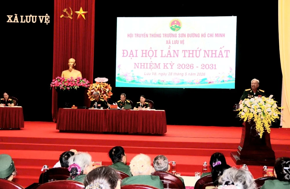 Hội Truyền thống Trường Sơn - Đường Hồ Chí Minh xã Lưu Vệ thực hiện tốt phương châm “3 tốt, 1 không”