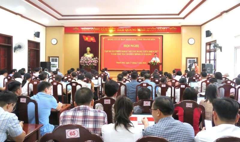 Tập huấn triển khai “Sổ tay đảng viên điện tử” và các thủ tục hành chính của Đảng