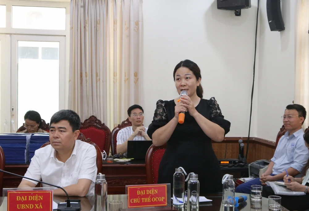 Hội nghị đánh giá, phân hạng sản phẩm OCOP đợt 2 năm 2026