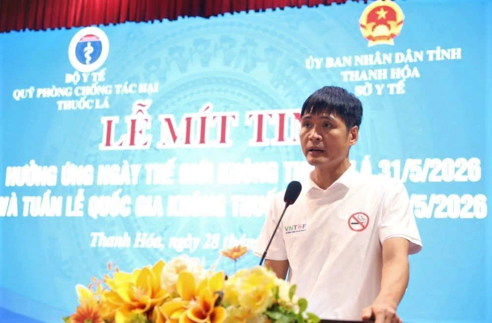 Mít tinh hưởng ứng Ngày Thế giới không thuốc lá và Tuần lễ Quốc gia không thuốc lá năm 2026