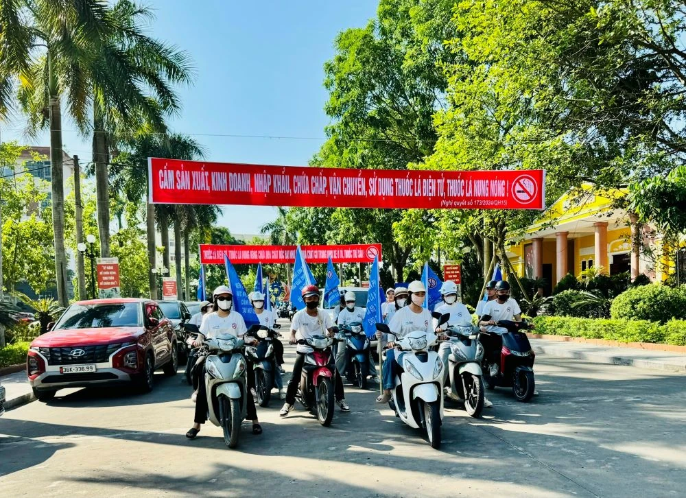 Mít tinh hưởng ứng Ngày Thế giới không thuốc lá và Tuần lễ Quốc gia không thuốc lá năm 2026