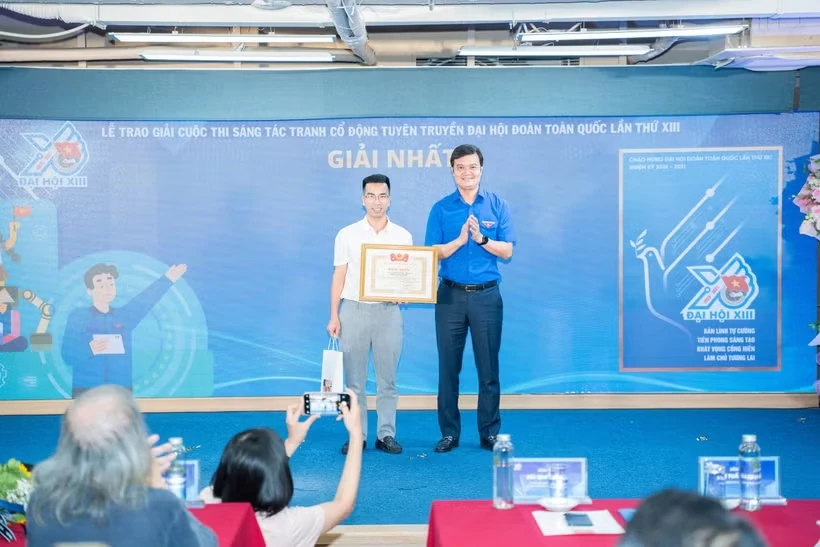 Tổng kết cuộc thi sáng tác tranh cổ động, tuyên truyền Đại hội Đoàn toàn quốc