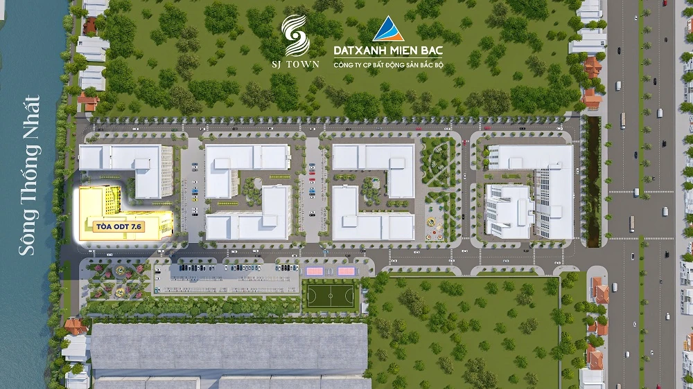 NOXH SJ Town tung “siêu phẩm” ODT 7.6 view sông hiếm có khó tìm