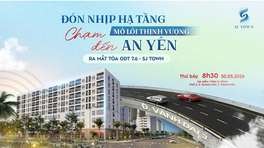 NOXH SJ Town tung “siêu phẩm” ODT 7.6 view sông hiếm có khó tìm