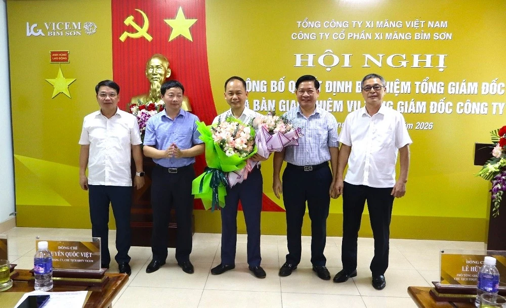 Công ty Cổ phần Xi măng VICEM Bỉm Sơn có Tổng Giám đốc mới