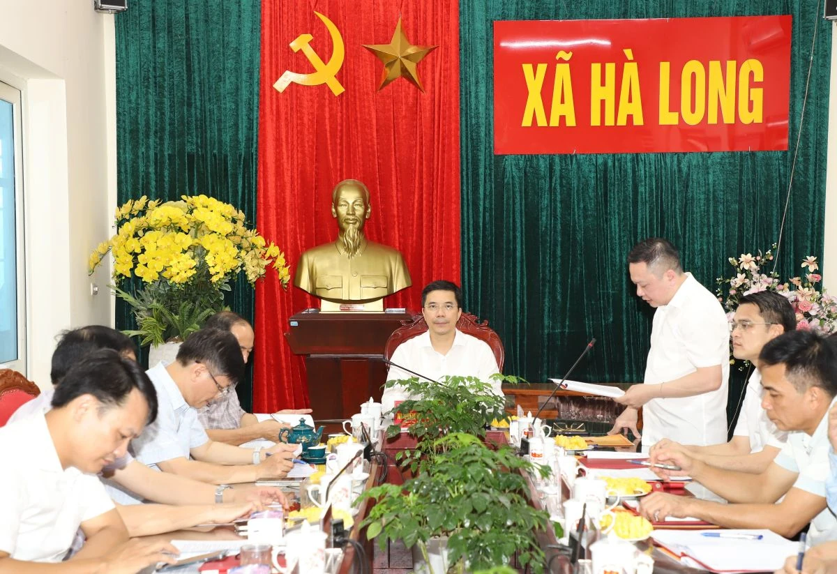 Tháo gỡ điểm nghẽn, khơi thông nguồn lực đảm bảo xã Hà Long tăng trưởng 2 con số