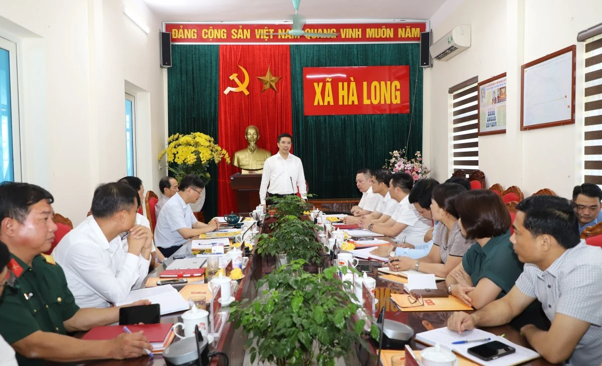 Tháo gỡ điểm nghẽn, khơi thông nguồn lực đảm bảo xã Hà Long tăng trưởng 2 con số