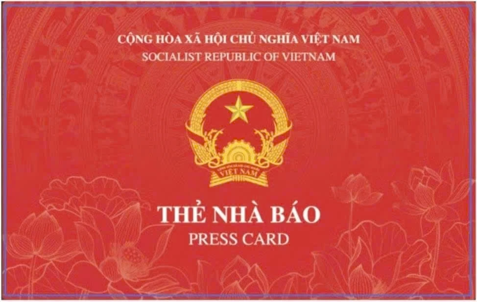 Bộ Văn hóa, Thể thao và Du lịch ban hành mẫu thẻ nhà báo 2026