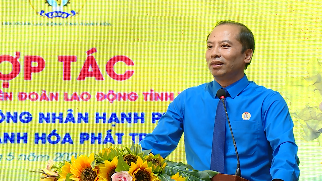 Liên đoàn Lao động và Hiệp hội Doanh nhân nữ tỉnh Thanh Hóa ký kết chương trình phối hợp