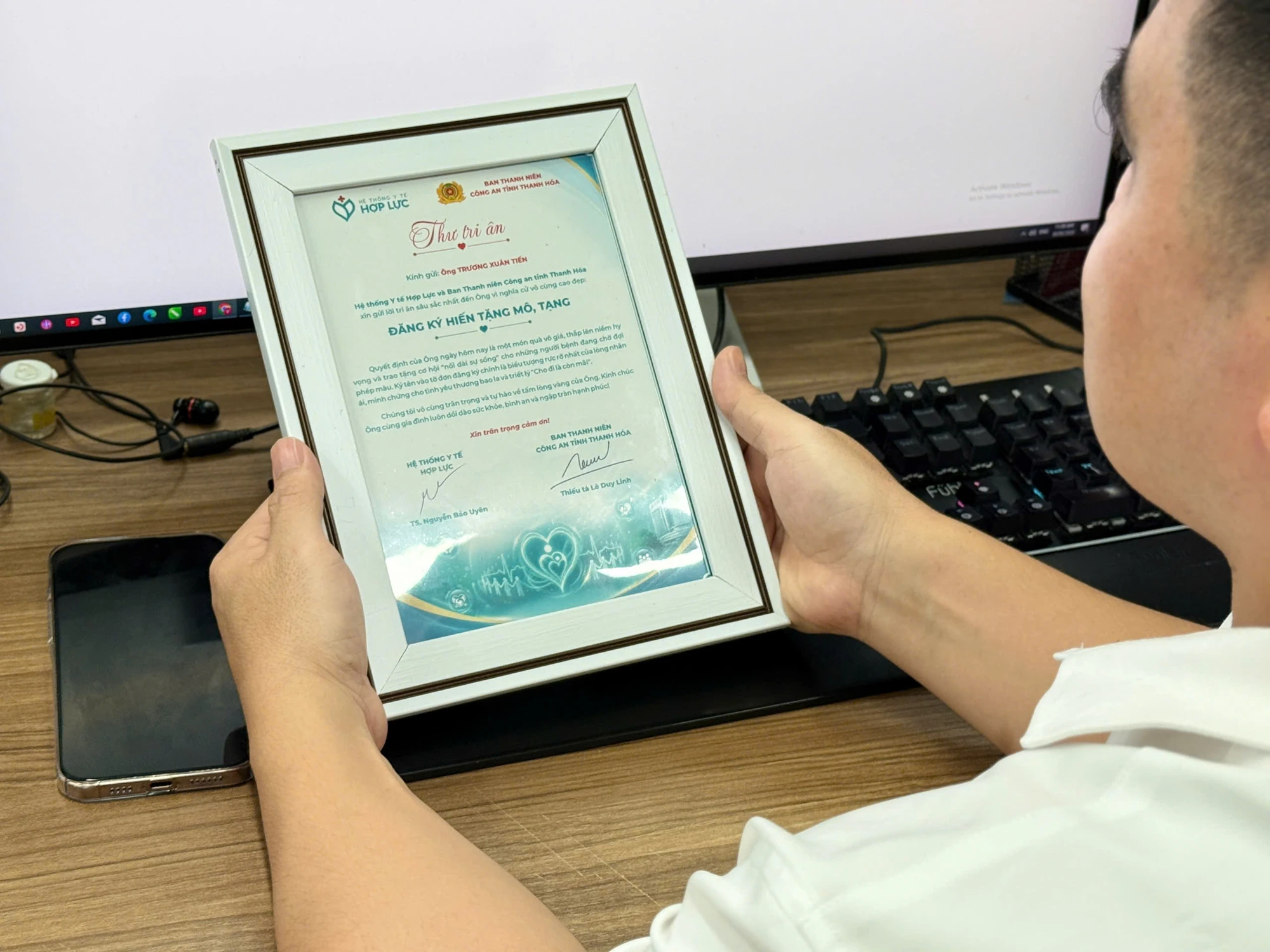 Lan tỏa nghĩa cử hiến mô, tạng vì sự sống cộng đồng