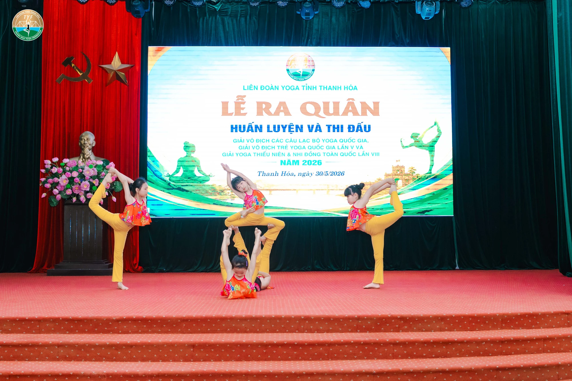 Liên đoàn Yoga Thanh Hóa ra quân huấn luyện & thi đấu các giải lớn trong năm 2026