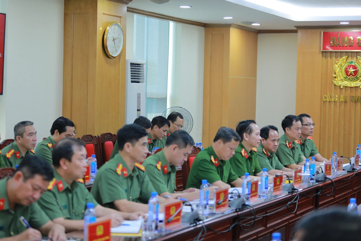 Bí thư Tỉnh ủy Lê Đức Thái: Công an tỉnh Thanh Hóa giữ vững ổn định chính trị, tạo môi trường thuận lợi cho phát triển