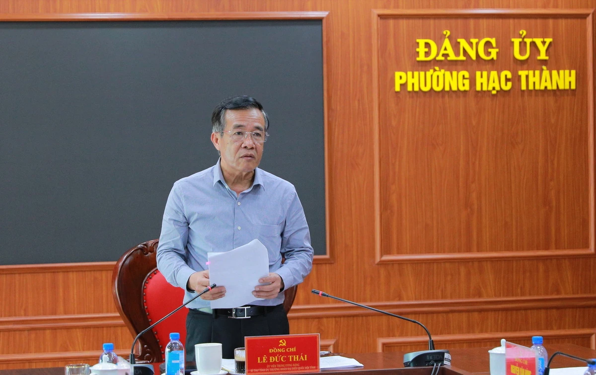 Bí thư Tỉnh ủy Lê Đức Thái: Tháo gỡ điểm nghẽn, xử lý dứt điểm các dự án tồn đọng, kéo dài