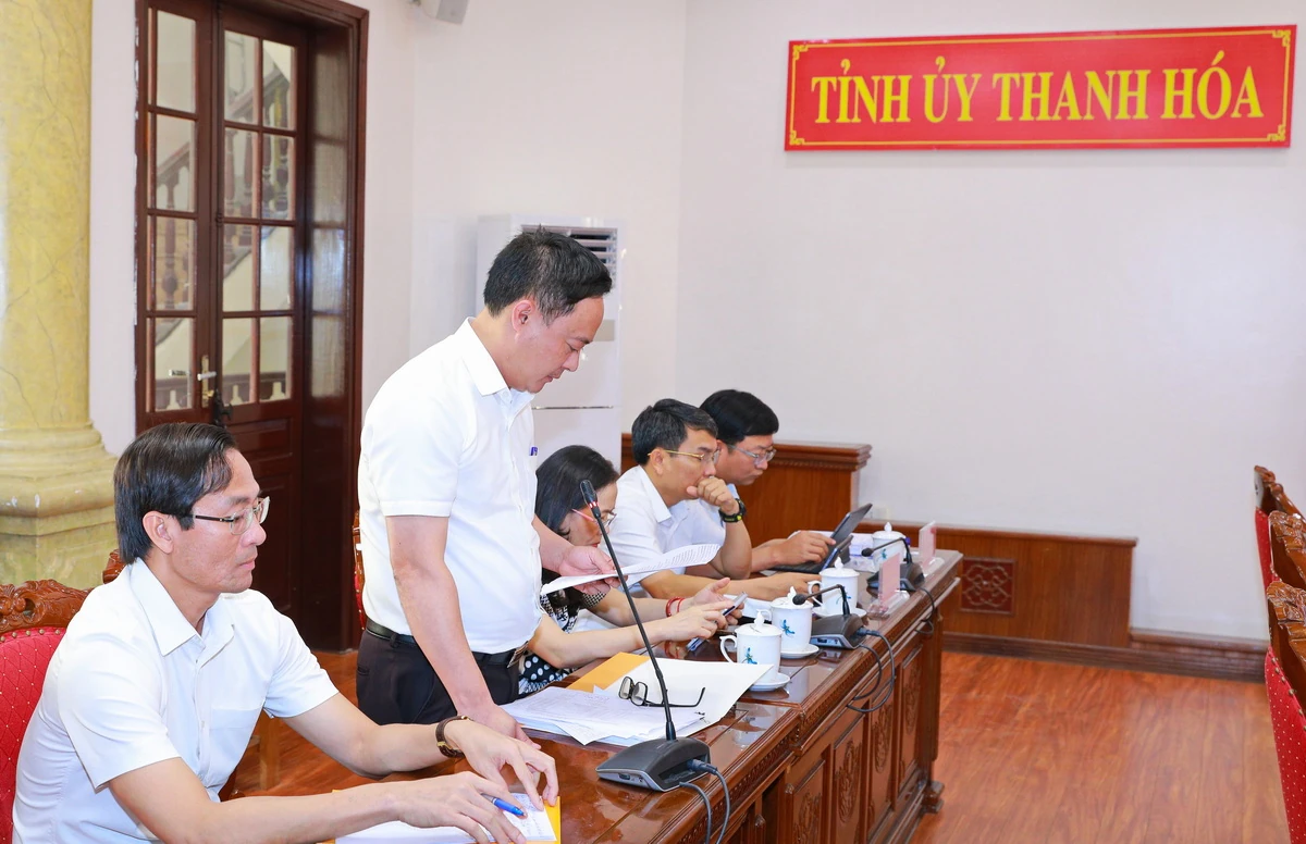Ban Thường vụ Tỉnh ủy cho ý kiến về phương án sắp xếp thôn, tổ dân phố trên địa bàn tỉnh