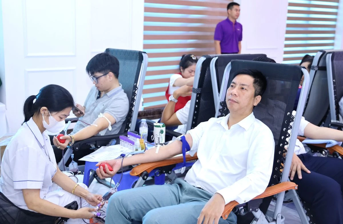 “Giọt hồng Doanh nhân trẻ Thanh Hóa” năm 2026 tiếp nhận 150 đơn vị máu