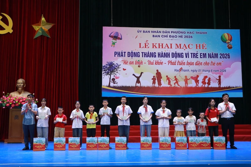 Hè an toàn, vui khỏe, phát triển toàn diện cho trẻ em