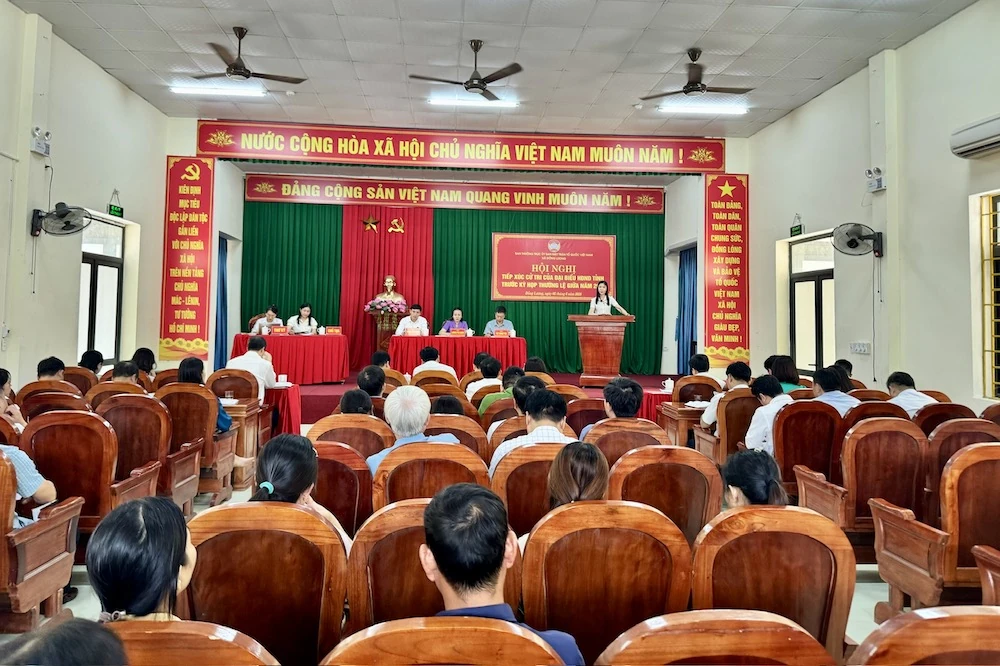 Cử tri mong muốn có thêm cơ chế thu hút đầu tư vào khu vực miền núi