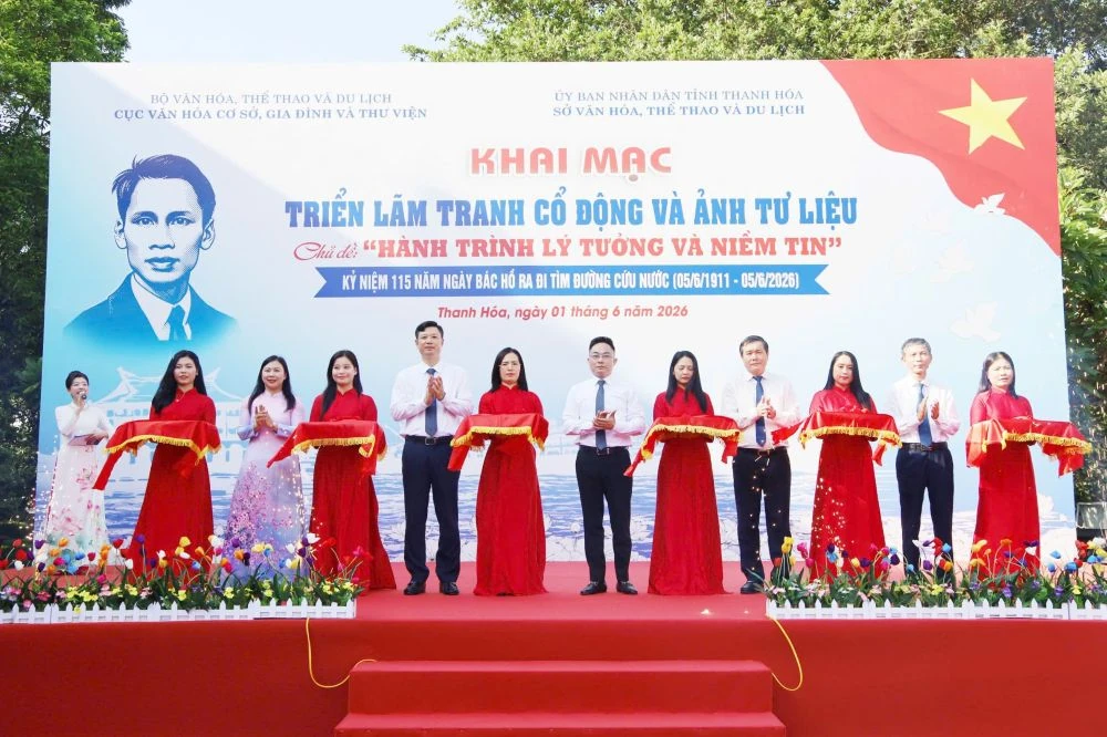 Triển lãm “Hành trình lý tưởng và niềm tin” lan tỏa giá trị tư tưởng Hồ Chí Minh