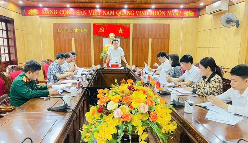 Yên Định đưa nghị quyết vào cuộc sống bằng hành động cụ thể