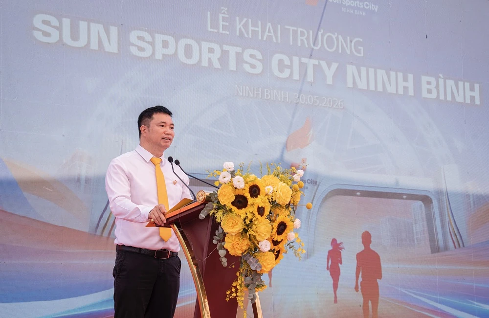 Ninh Bình chính thức có Công viên Thể thao đa năng quy mô hàng đầu Việt Nam do Sun Group đầu tư