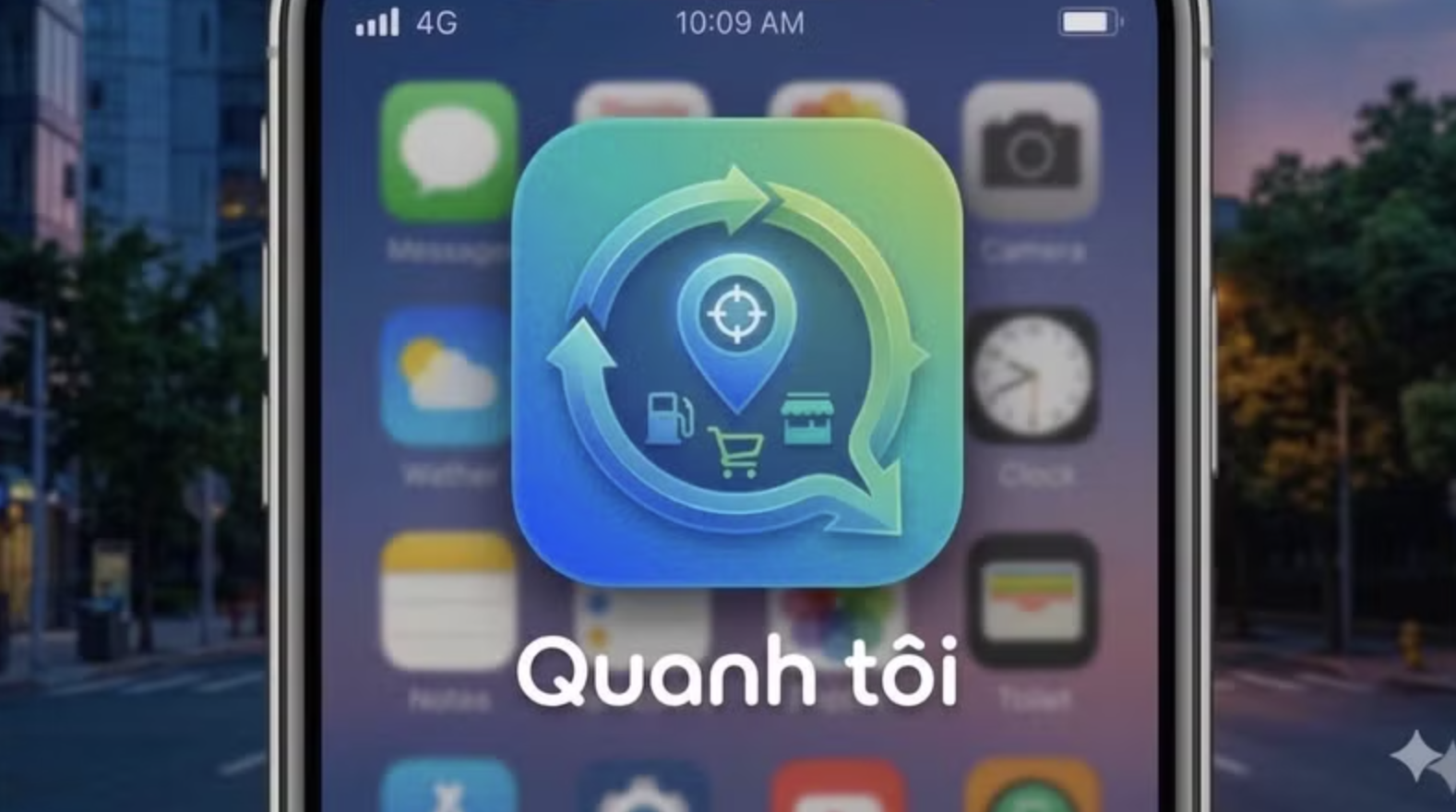 Ra mắt ứng dụng Quanh tôi giúp tìm kiếm cửa hàng xăng dầu gần nhất