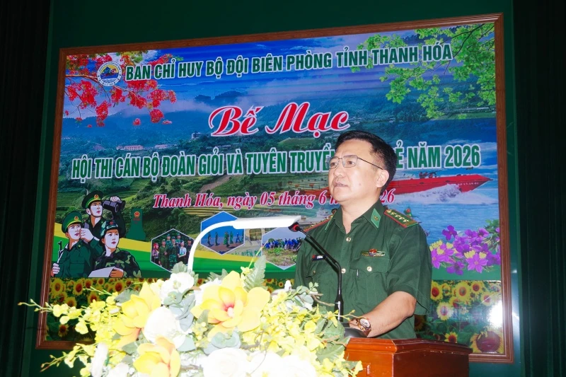 Hội thi dành cho cán bộ Đoàn và tuyên truyền viên trẻ trong lực lượng biên phòng