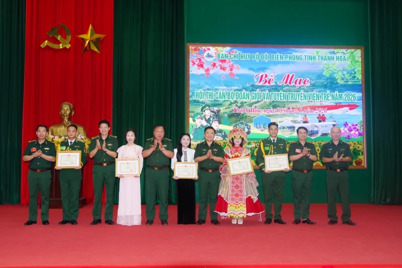 Hội thi dành cho cán bộ Đoàn và tuyên truyền viên trẻ trong lực lượng biên phòng