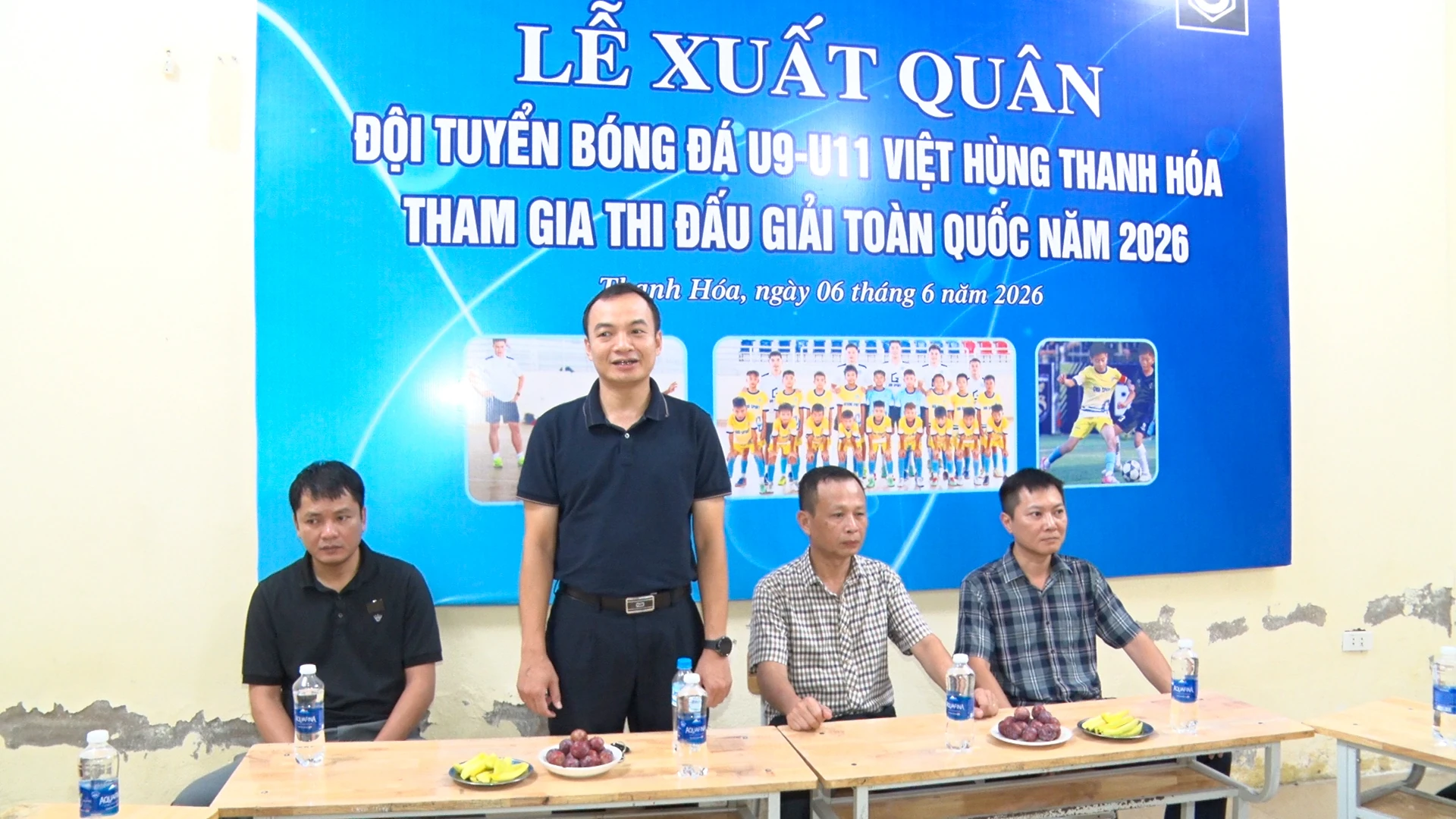 U11 Việt Hùng Thanh Hóa xuất quân tham gia thi đấu giải toàn quốc 2026
