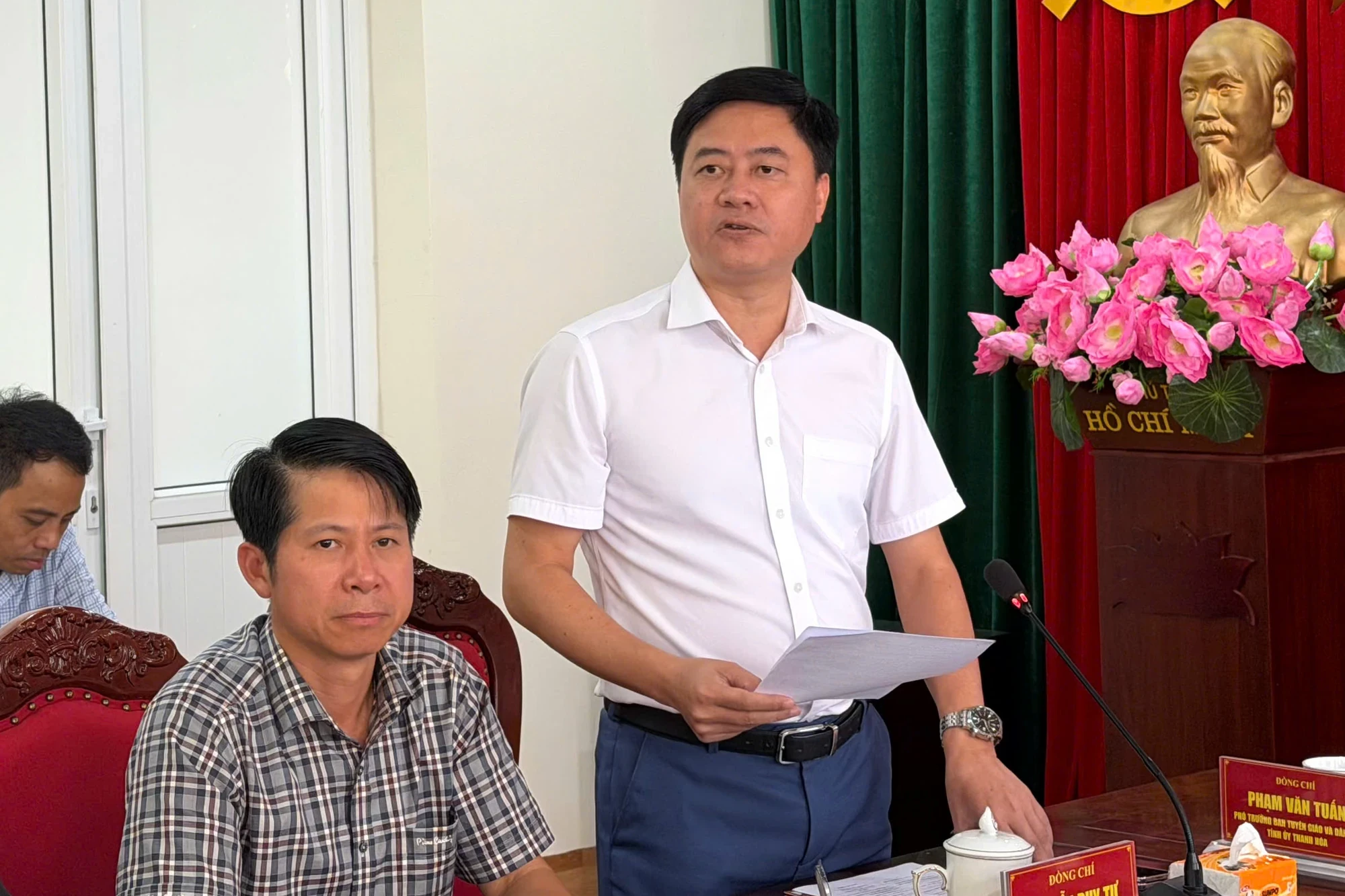 Giao ban báo chí tháng 6, thông tin về Đại hội Thể dục thể thao tỉnh Thanh Hóa lần thứ X