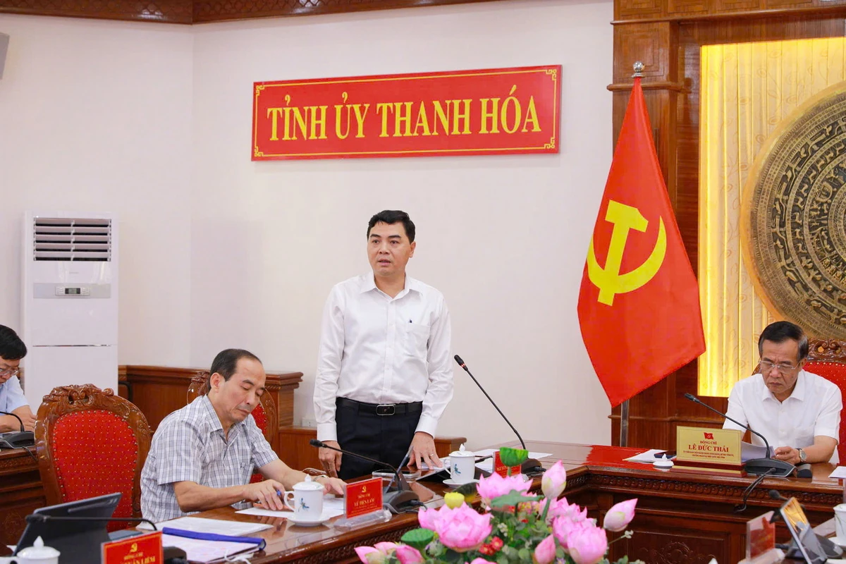 Bí thư Tỉnh ủy Lê Đức Thái: Chỉ triển khai dự án khi bảo đảm nguồn lực, tính khả thi, tránh dàn trải, kéo dài