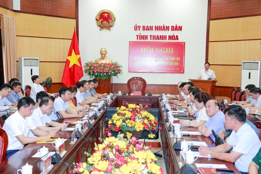 Thanh Hóa công bố điều chỉnh Quy hoạch tỉnh thời kỳ 2021-2030, tầm nhìn 2050