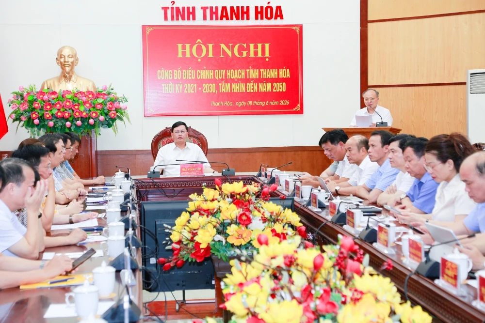 Thanh Hóa công bố điều chỉnh Quy hoạch tỉnh thời kỳ 2021-2030, tầm nhìn 2050