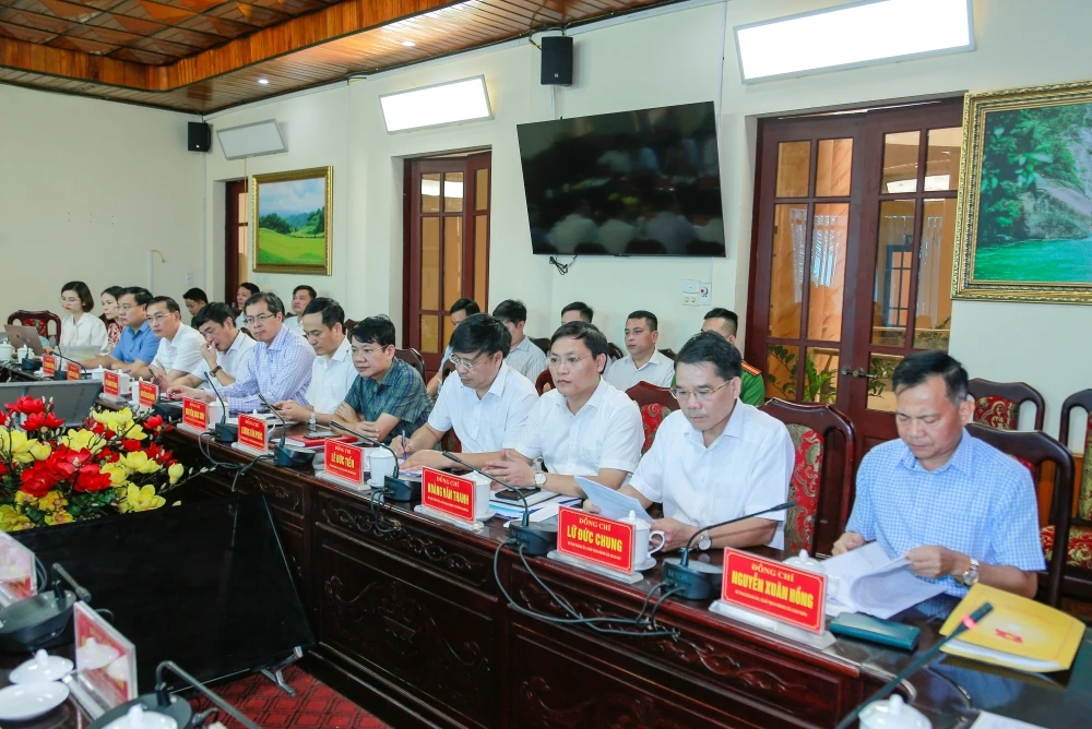 Kiểm tra hoạt động chính quyền địa phương 2 cấp và các nhiệm vụ trọng tâm tại 6 xã