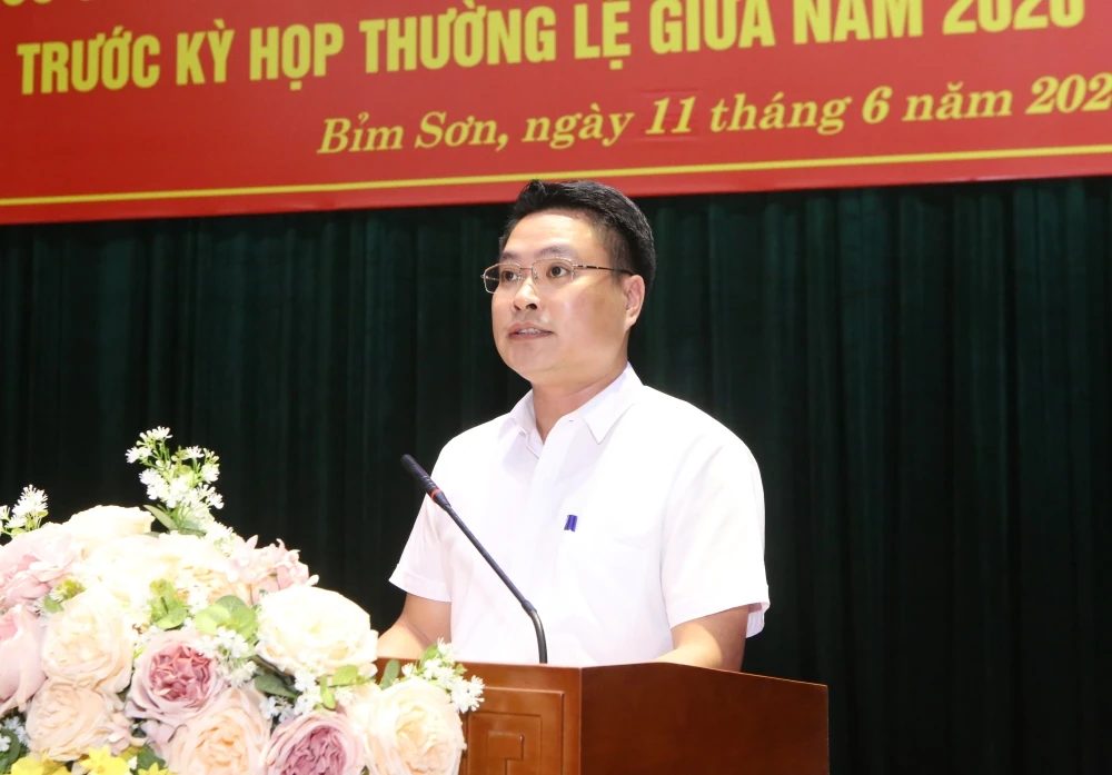 Đại biểu HĐND tỉnh tiếp xúc cử tri đơn vị bầu cử số 23